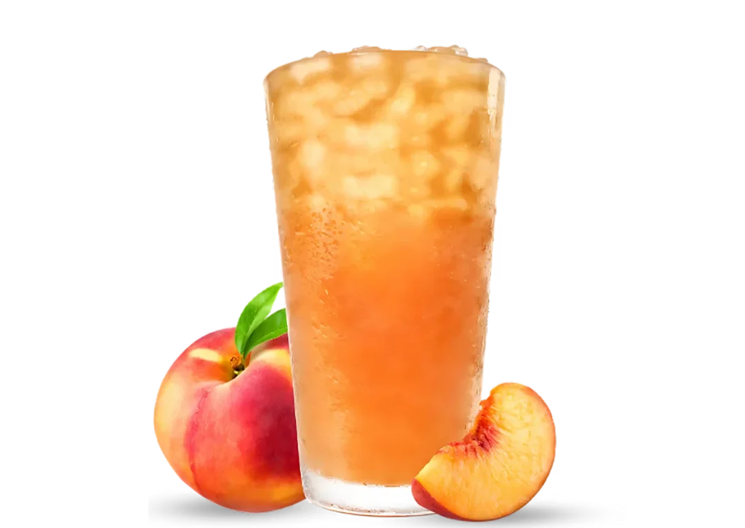 Zaxbys Menu With Prices 2026 70 Zaxby’s Handcrafted Peach Sweet Tea served over ice with fresh peach slices, a sweet and fruity refreshing drink