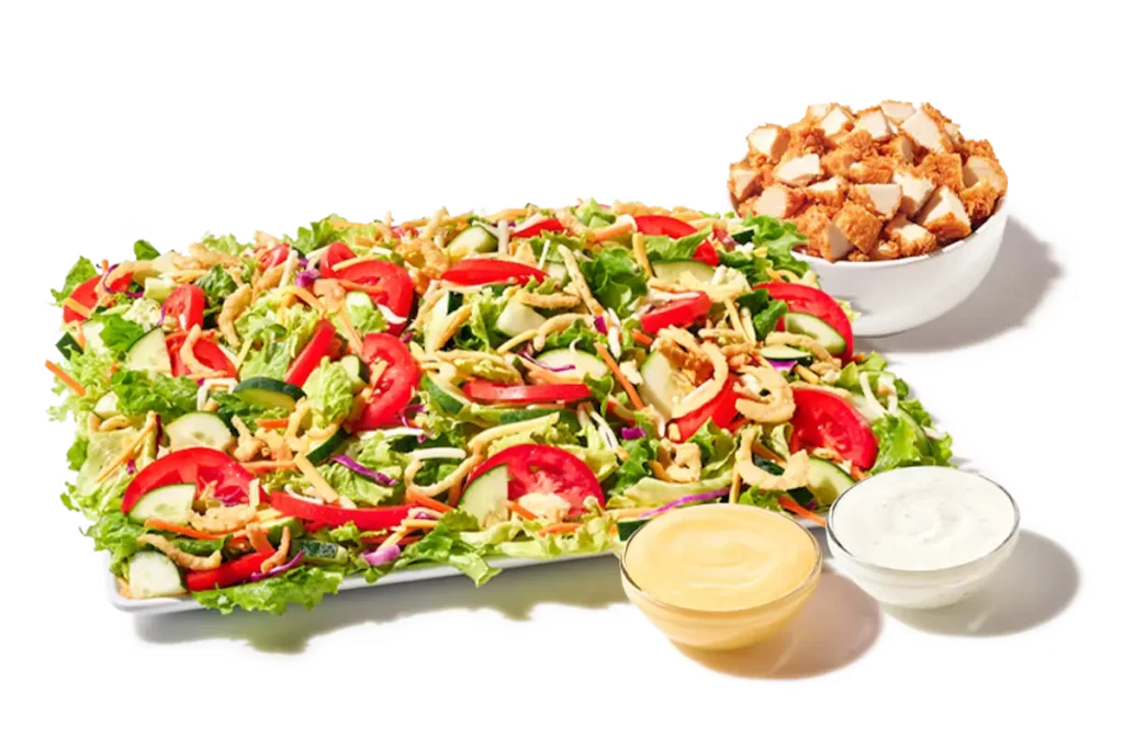 Zaxbys Menu With Prices 2026 88 Zaxbys House Zalad Platter – Fresh Salad with Chicken Toast 1
