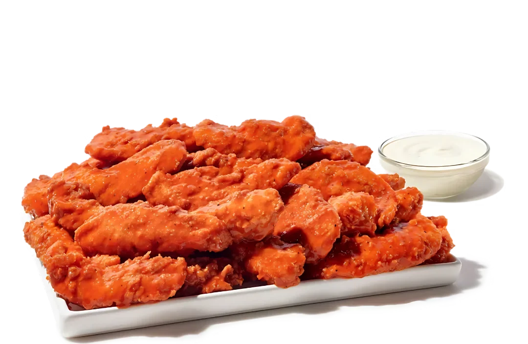 Zaxbys Menu With Prices 2026 81 Zaxby’s Sauced Fingerz Platter with bold, hand-breaded chicken tenders tossed in signature sauces, served with ranch dip