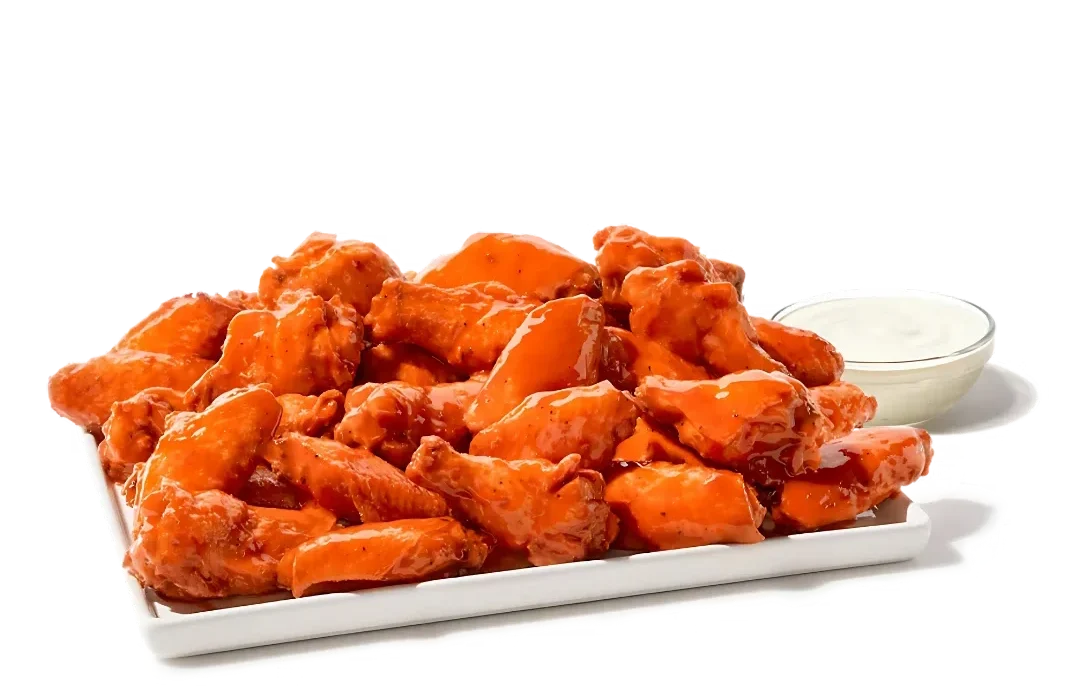 Zaxbys Menu With Prices 2026 83 Zaxby’s Traditional Wings Platter featuring classic bone-in wings tossed in signature sauces, served with ranch dressing
