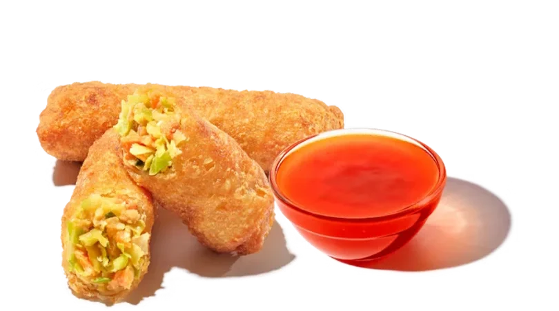 Zaxbys Menu With Prices 2026 43 Zaxby’s Veggie Egg Rolls served crispy golden with fresh veggie filling and sweet dipping sauce.
